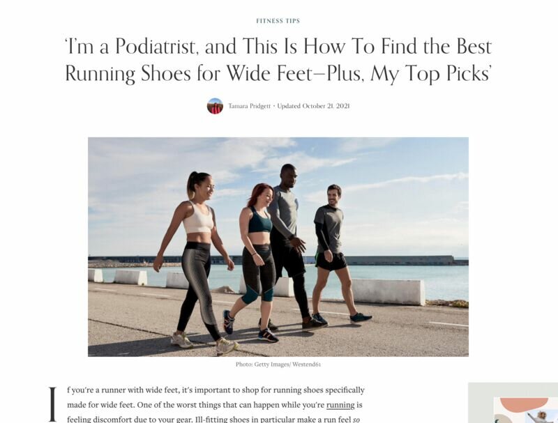 I’m a Podiatrist, and This Is How To Find the Best Running Shoes for Wide Feet—Plus, My Top Picks