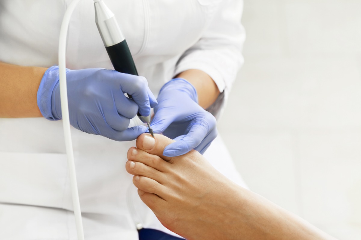 Visiting your podiatrist regularly can reduce serious diabetes-related foot problems