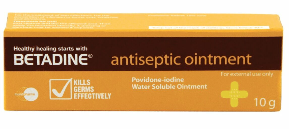 box of antiseptic ointment