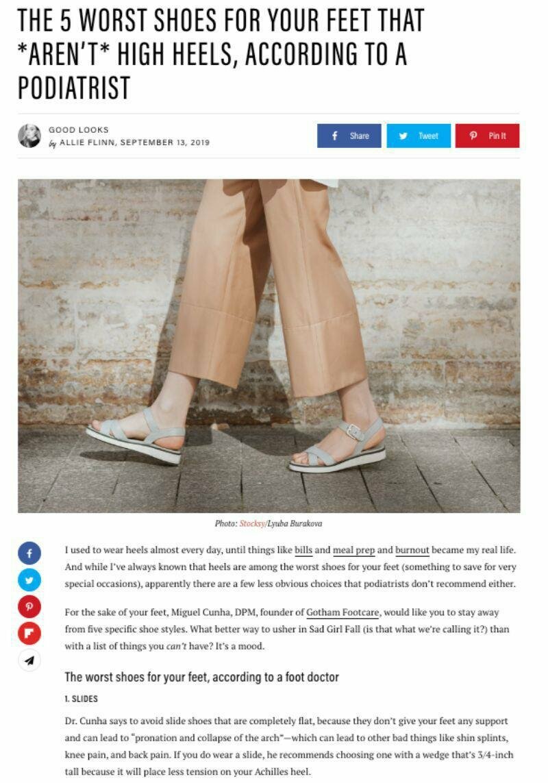 Dr. Cunha Identifies The Worst Shoes For Your Feet