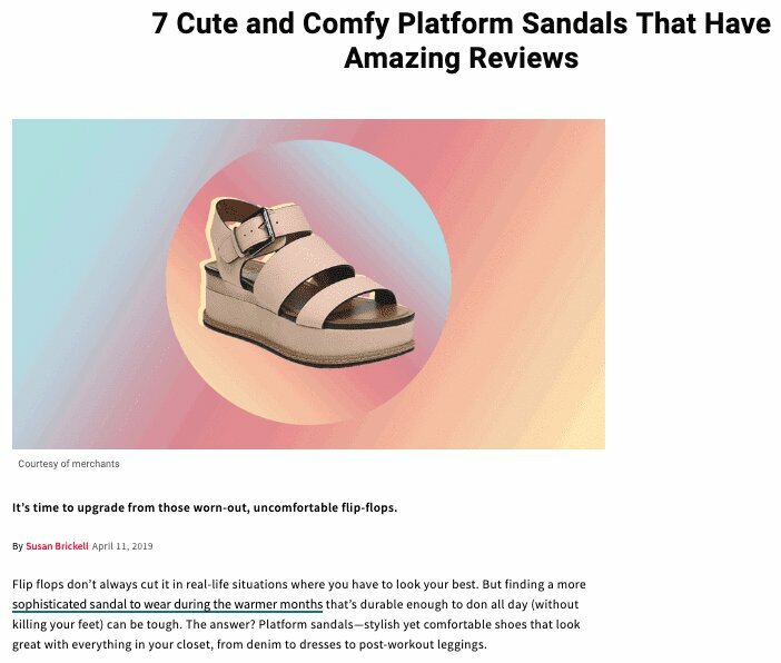 Dr. Cunha Shares What to Look for in Platform Sandals With Health Magazine