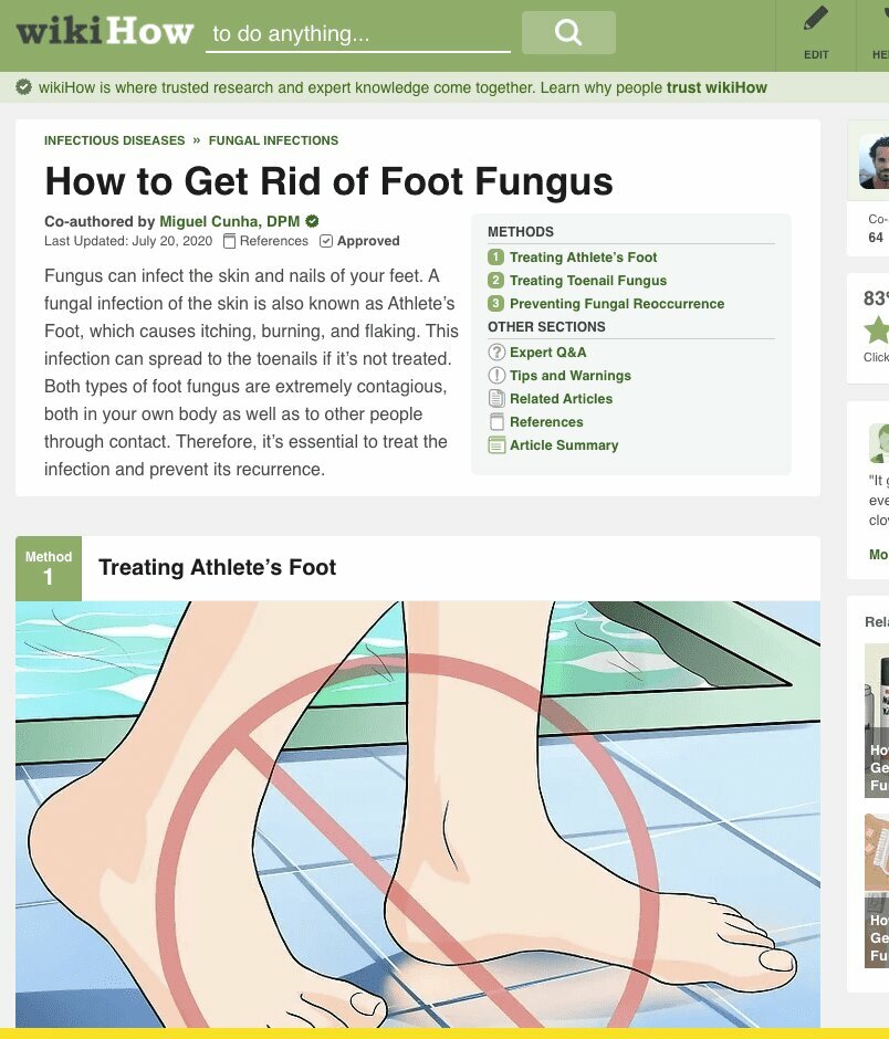 Downtown Podiatrist Explains How To Rid Your Feet of Fungus