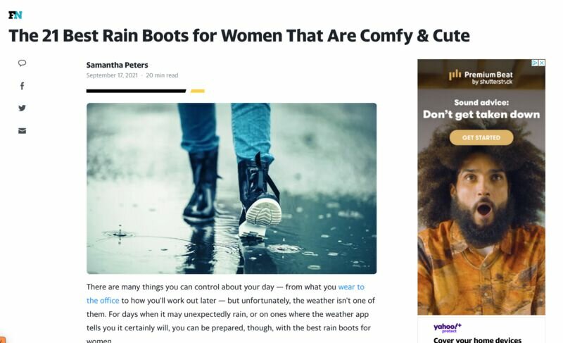 The 21 Best Rain Boots for Women That Are Comfy & Cute