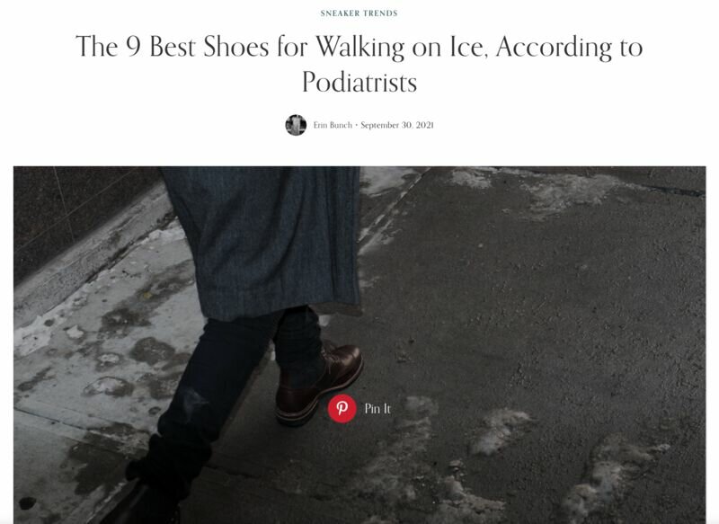 The 9 Best Shoes for Walking on Ice, According to Podiatrists