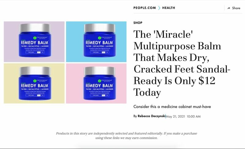 The 'Miracle' Multipurpose Balm That Makes Dry, Cracked Feet Sandal-Ready Is Only $12 Today